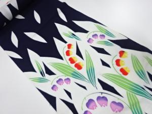 アンティーク　浴衣地反物